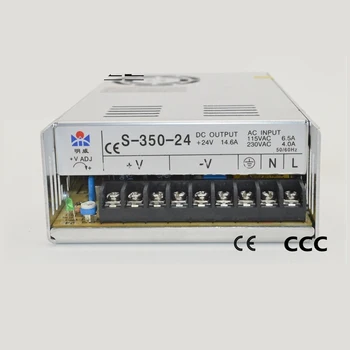 Ac to dc 24V 14.6A 350W S-350-24 Iow price Iow rippIe noise efficiency CE approved Ied driver source swtching pwer supIy voIt
