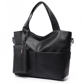 KASHIDINUO Brand Vintage Handbags Women Messenger Bags Female Purse Solid Shoulder Bags Ladies Bags Composite Bags