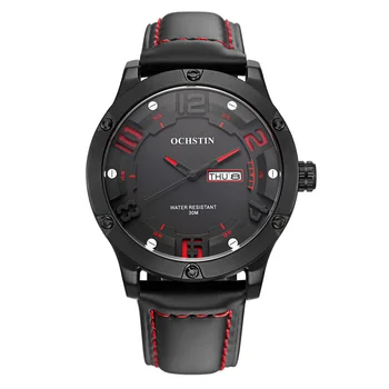 2016 High-grate Man Watches Multiple Quartz Movement Waterproof Gentlemen Clock Genuine Leather Watchband Mechanical Watches