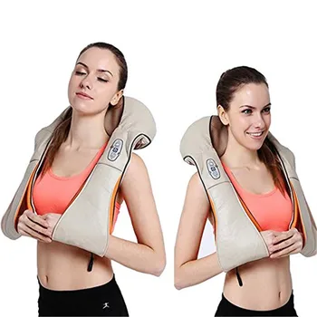 GPYOJA 2017 Hot Multifunction Infrared Body Health Care Equipment Car Home Acupuncture Kneading Neck Shoulder Cellulite Massager
