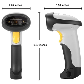 CT10 New Wireless Bluetooth 1D Barcode Scanner Mini Barcode reader for iOS Android windows System bar scanner