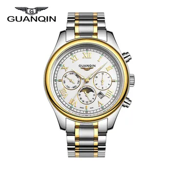 2016 Luxury Brand Quartz Nomo Watches Men S Clu Se with Moon Phase Full Stainless Steel Silver Gold WristWatch Relogio Masculino