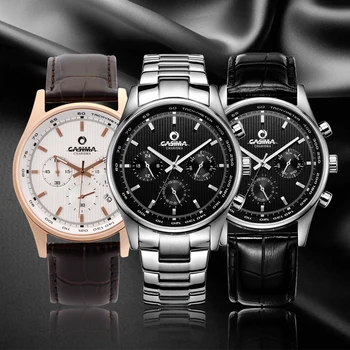 CASIMA Luxury brand watches men Business classic wather quartz wirst watch mens erkek kol saati waterproof relogio masculino