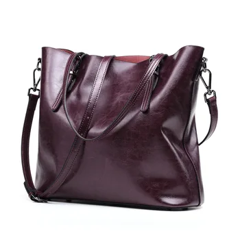 2017 NEW women's leather handbags Brand designer Big Fashion shoulder messenger bags Elegant ladies genuine leather bag