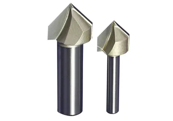 1Pc Superior Tungsten Carbide 3D Chamfer Bit Carving Tool V Groove Sharpen Mill Router Bit shank 1/2 V-Px1-4x1-4