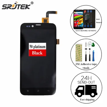 Srjtek 5.0'' Full Screen For Archos 50 Platinum LCD Screen Digitizer And Touch Screen Assembly