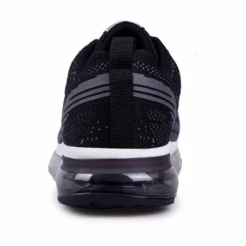 2017 new air men sports athletic shoes male outdoor running shoes trainers cushioning breathable sneakers black