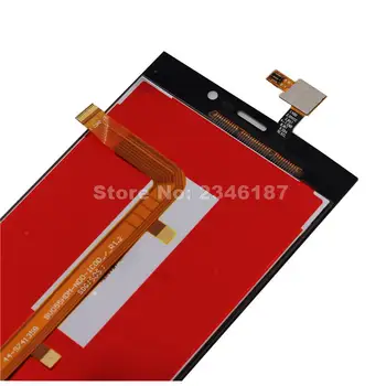 5pcs/lot New Brand LCD Display Touch Panel For WIKO Ridge Fab 4G Touch Screen Black Color Mobile Phone LCDs