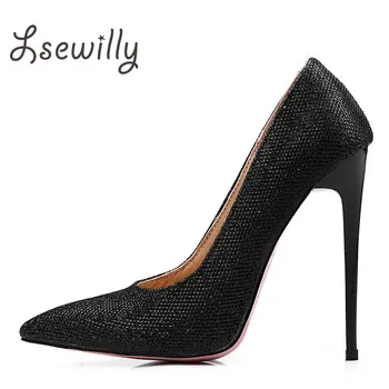 Lsewilly 2017 Ladies Sexy Thin High Heels Pumps Casual Female pointed Toe Platform Single Shoes Women Wedding Party shoes SS622
