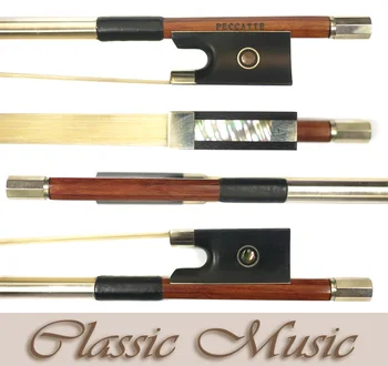 5 Star Permanbuco Peccatte Model Master Level Violin Bow Hot Sell! free bow case,