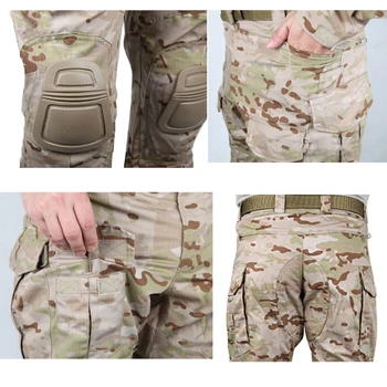 Emersongear G3 Pants with knee pads Combat Tactical airsoft Pants EM7042 MultiCam Arid MCAD CP