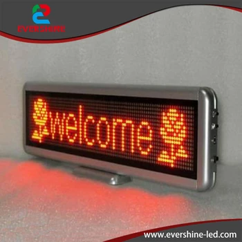 Clearance Price ! P4 Red LED Signs Size: H4.33