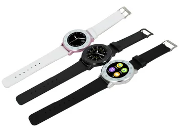 ZGPAX S366 Bluetooth Smart Watch Wrist Smartwatch Wristwatch G+G Capacitive Round Screen Anti-lost Sync for IOS Android 4.4 Mate